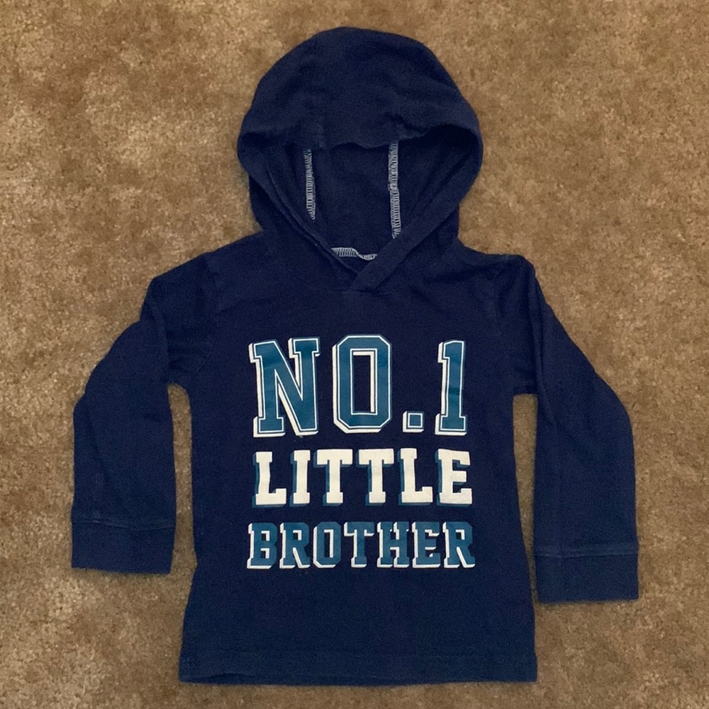 Carter’s “No. 1 Little Brother” Hoodie